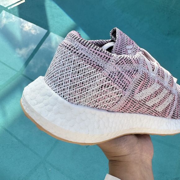 WOMEN'S adidas PureBoost Go Running Shoes Orchid Tint B75824 Size 11 - Picture 7 of 10